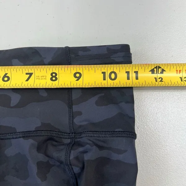 Lululemon Fast and Free High Rise Leggings Camo 2 Women - Image 9