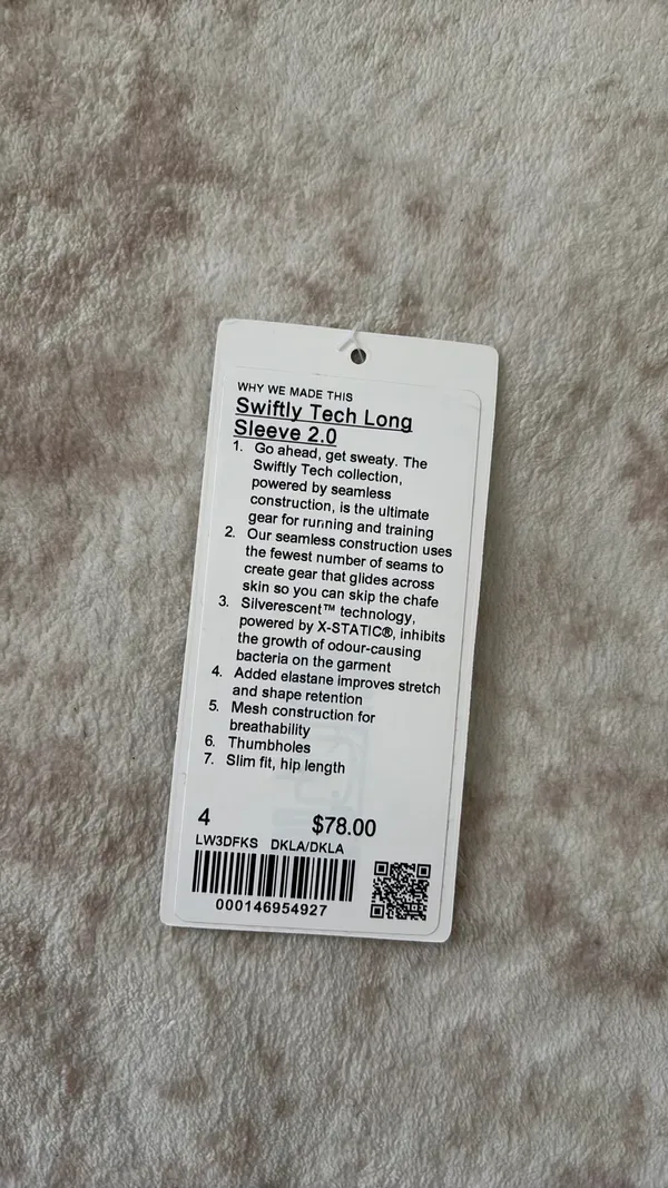 Lululemon Swiftly Long Sleeve - Image 5