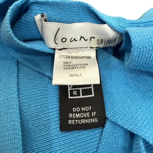 Louna Tie Back Top in Blue, Size S​ - Image 6