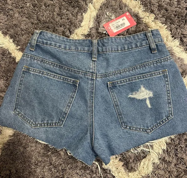 Denim Shorts Edikted Low-Rise - Image 2