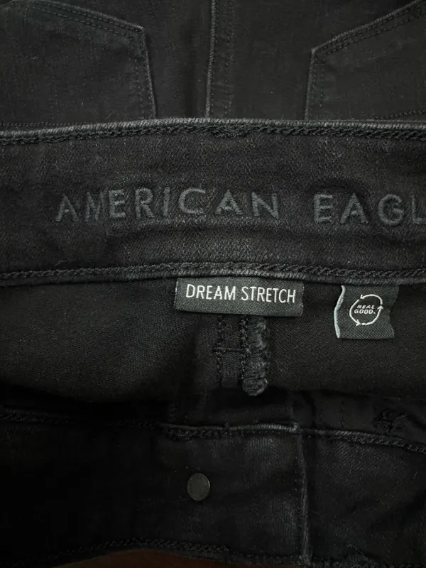 American Eagle Dream Stretch High-Rise Jegging Black Jeans Size 4 - Image 4