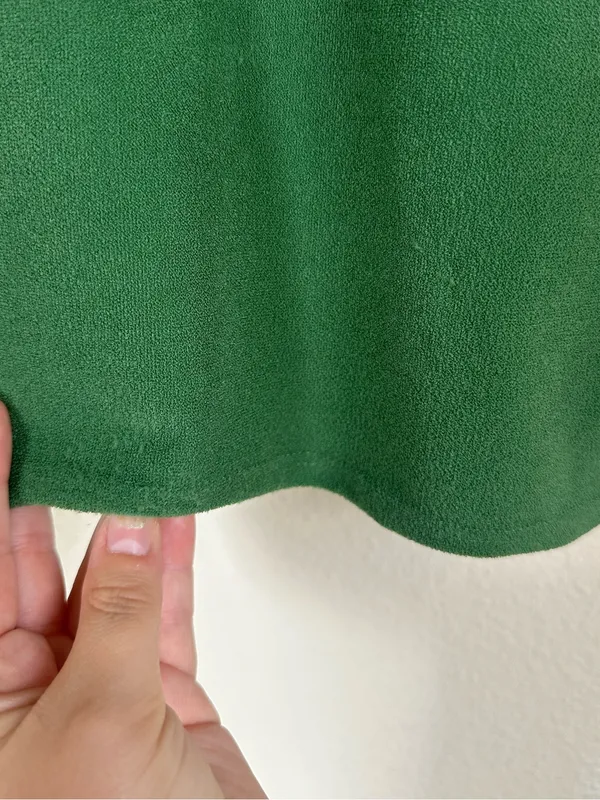 Albion Green Terry Textured Short Sleeve Relaxed Top - Image 10