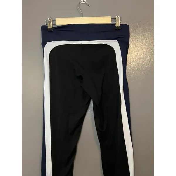 UConn Huskies Leggings Womens Small Black Navy NCAA Yoga Husky Nation VS PINK - Image 3