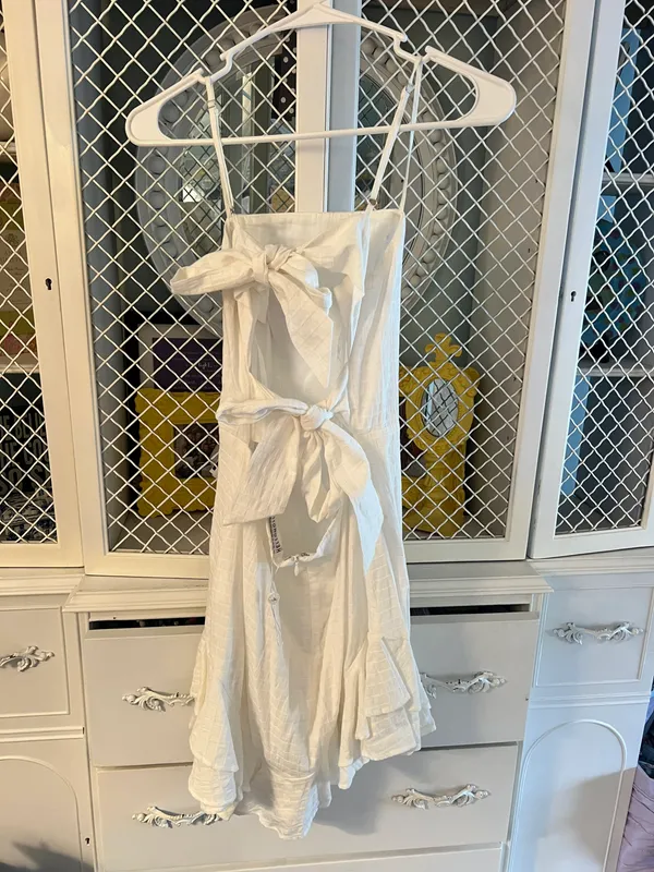 Hello Molly White Dress - Image 4