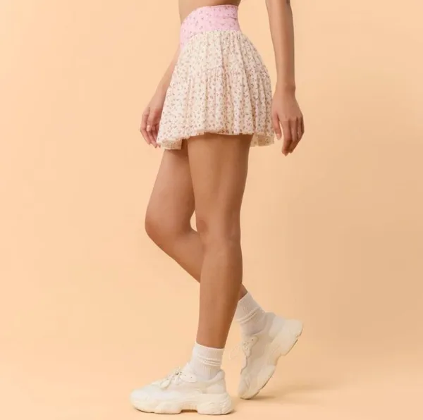 NWT! Blogilates Target X Popflex Women's Viral Ballerina Skort Floral Size Large - Image 10