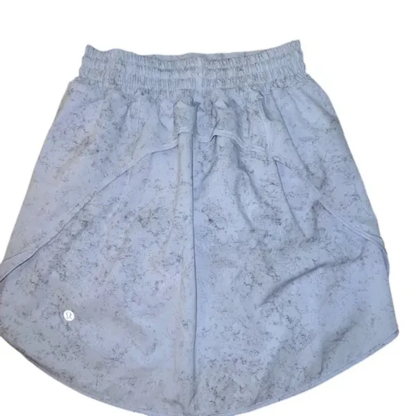 Lululemon Hotty Hot High-Rise Skirt Long Gravel Dust Pastel Blue Multi - Image 4