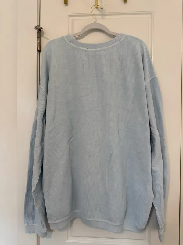 The Seaside Style Crewneck Seaside Light Blue - Image 4