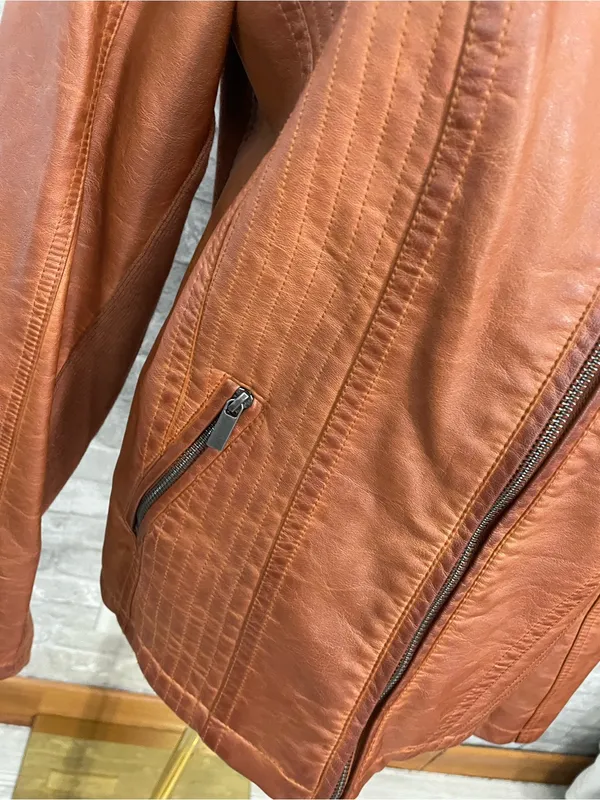 Maurices faux leather princess seam jacket - Image 2