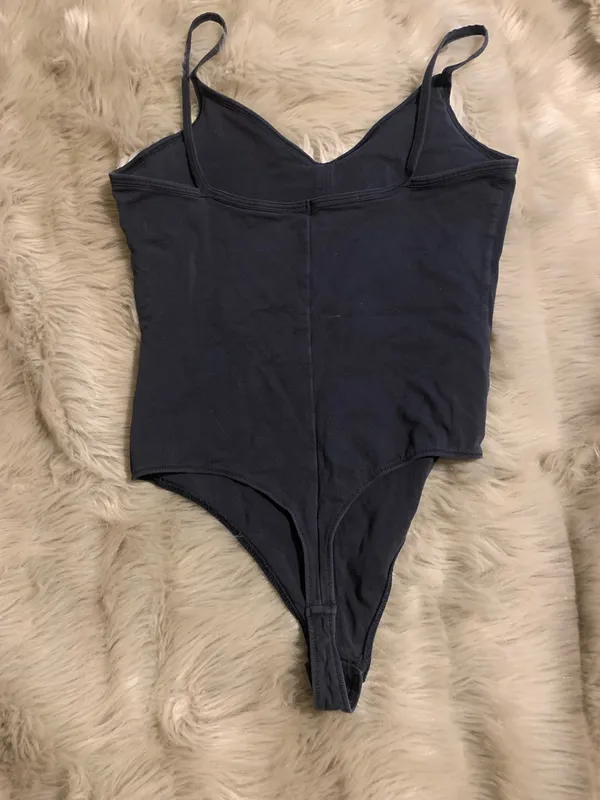 Everlane Cami” Bodysuit Black Small - Image 3