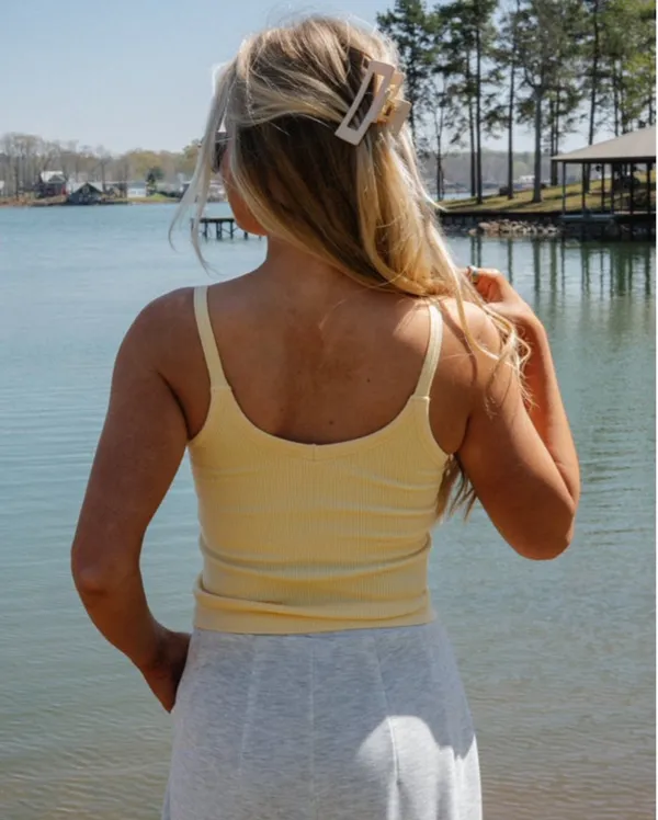 These Three Boutique Yellow Tank - Image 3