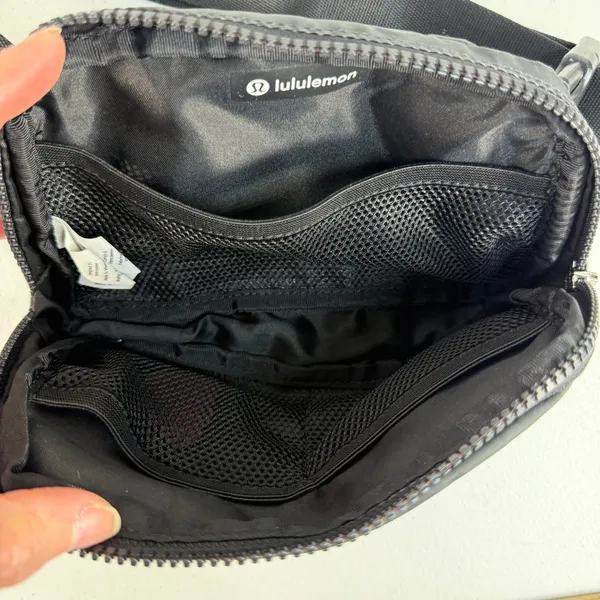 Lululemon Athletica‎ Everywhere Belt Bag 1L Wobbley Wordmark Logo Print Black - Image 10