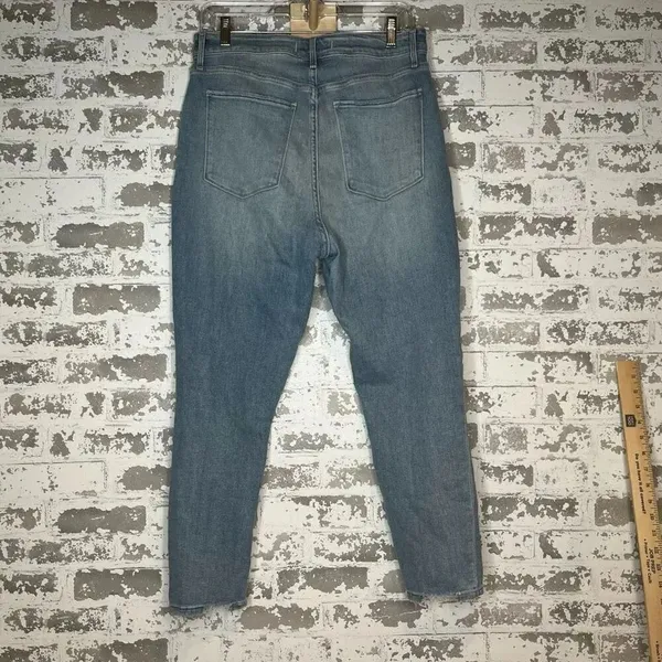 Abercrombie & fitch | women Highrise super skinny distressed denim jeans - Image 5