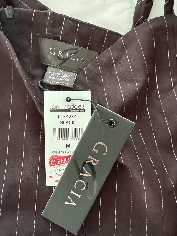 NWT Gracia crop top size medium - Image 4