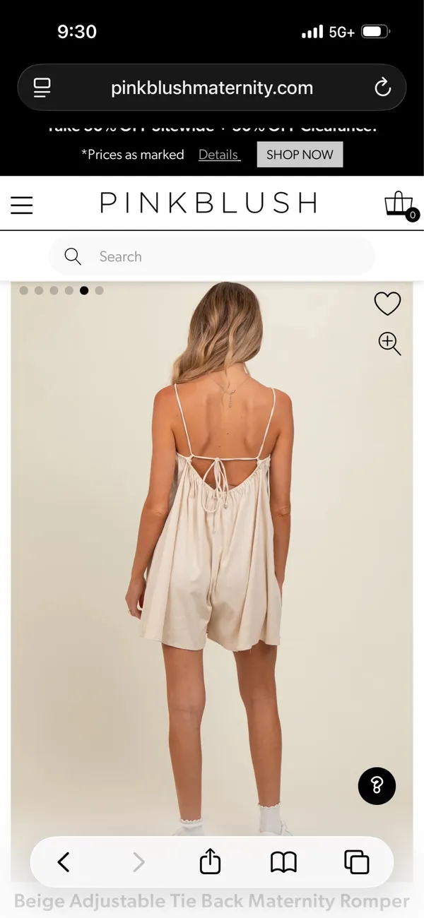 Pinkblush romper - Image 2
