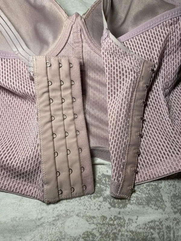Euro Blush Pink Textured Bustier Crop Top - Image 6