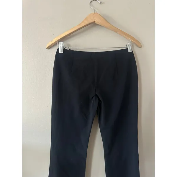Strenesse Gabriele Strehle Black Micro Techno Pant Size 0 NEW WITH TAGS - Image 4