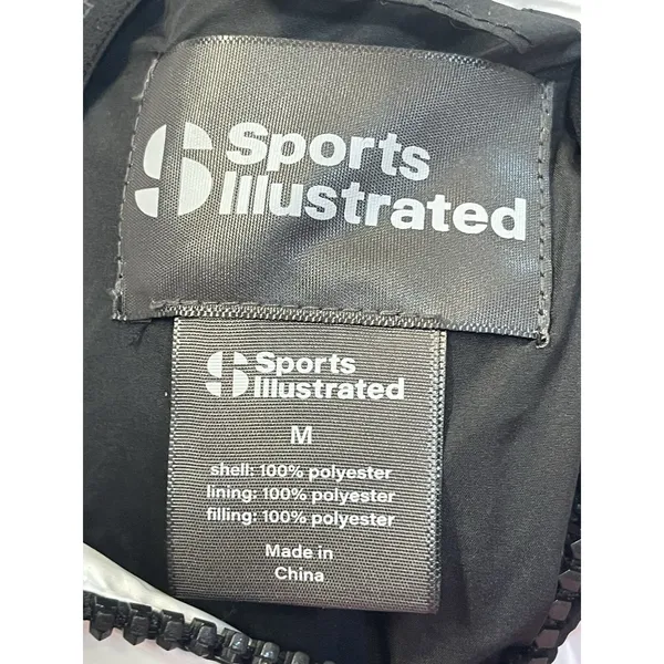 Sports Illustrated Mens White Puffer Jacket Winter Coat Size‎ Medium NWT - Image 4
