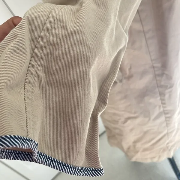 Gorgeous Tan Topshop Long Buttoned Trench Coat - Image 7
