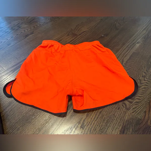 Nike dri/fit slim fit Vibrant Orange Sports Shorts - Image 4
