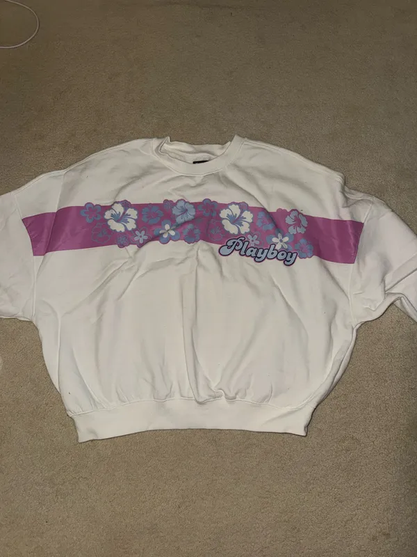 Playboy PacSun hibiscus crewneck - Image 2