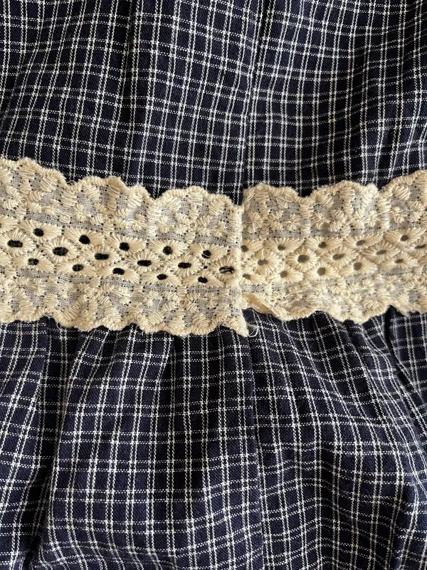 Cottagecore Style Skirt Blue - Image 2