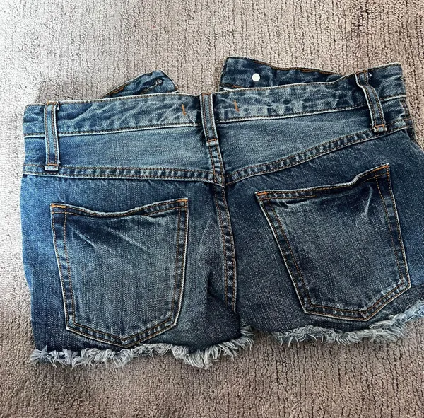 Free People Loving Good Vibrations Cutoff Jean Shorts️ - Image 2