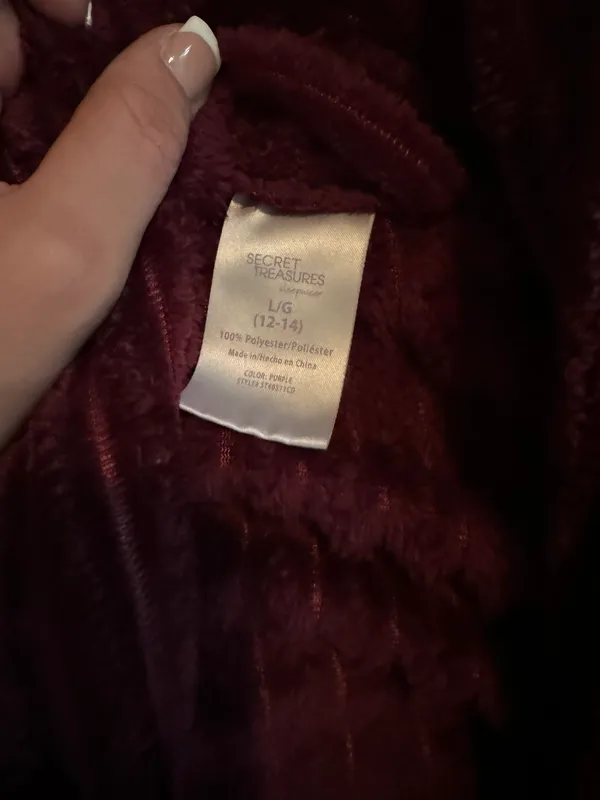 Robe Purple Size L - Image 2