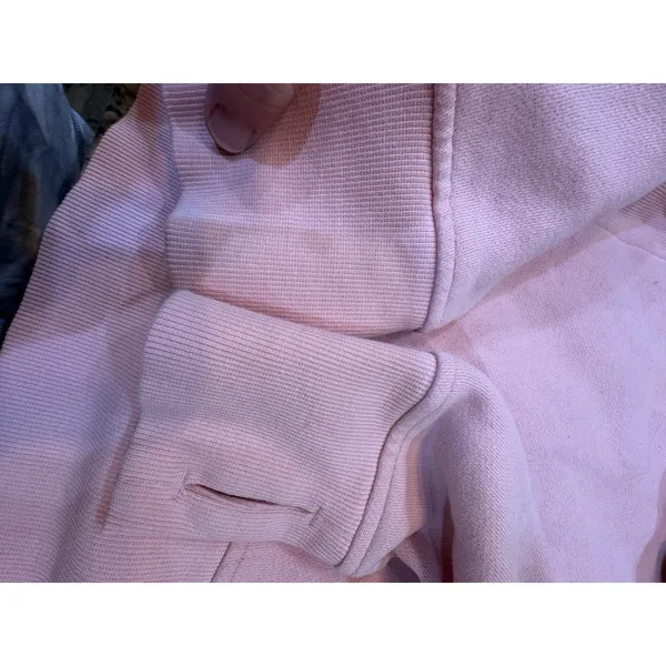 Lululemon Scuba Full Zip Hoodie Pink Size 6 Sweatshirt Athlesiure Performance - Image 10