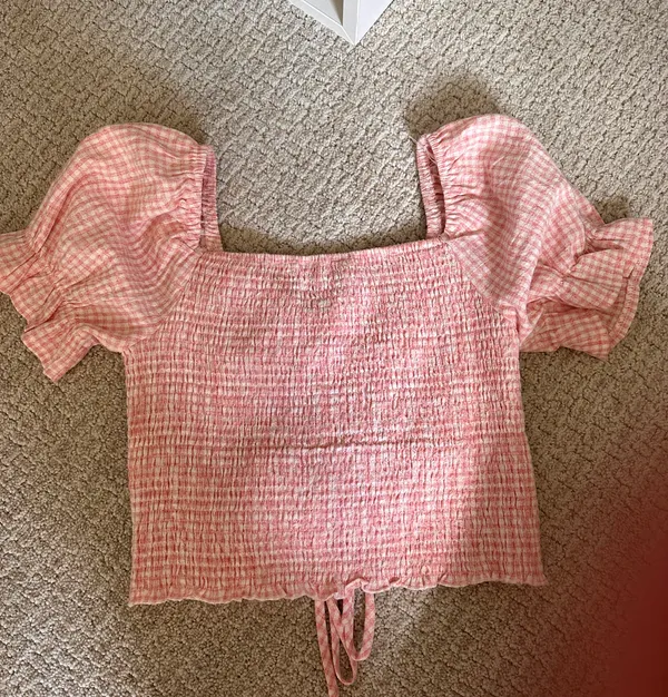 Boutique Crop Top White Size L - Image 2