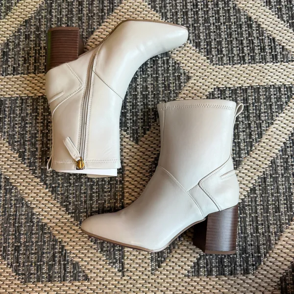 Franco Sarto Talfer Bootie in Stone - Size 7.5M - Image 2