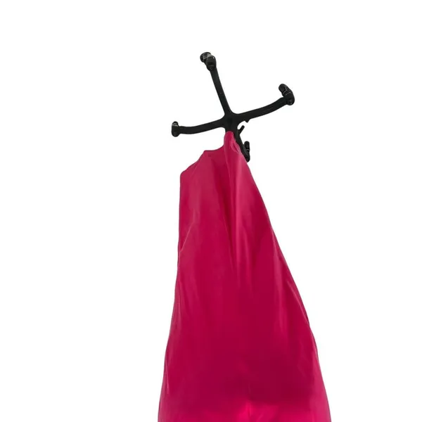 Lovers and Friends Noah‎ Wrap Dress Slip Sleeveless Satin Hot Pink Size Small - Image 12
