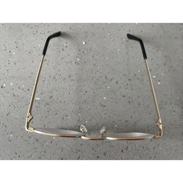 Eyebuydirect St Michel S 48-19-140 C4 Gold Metal Eyeglasses FRAMES ONLY Round - Image 2