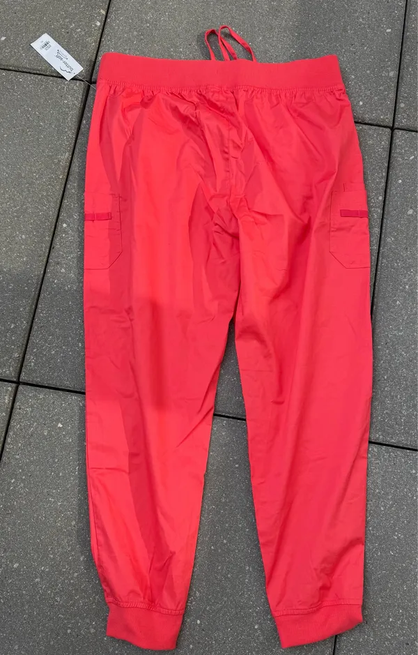 NWT Butter-Soft Stretch Cargo Scrub Joggers XL - Image 5