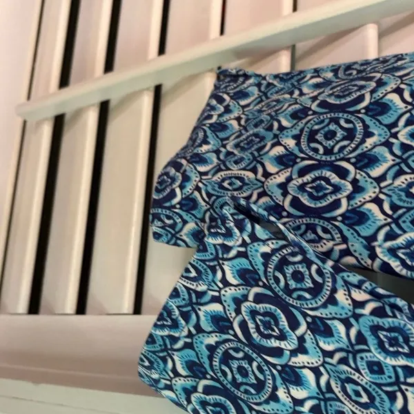 Aryeh Blue Pull On Crops Size‎ Small - Image 6