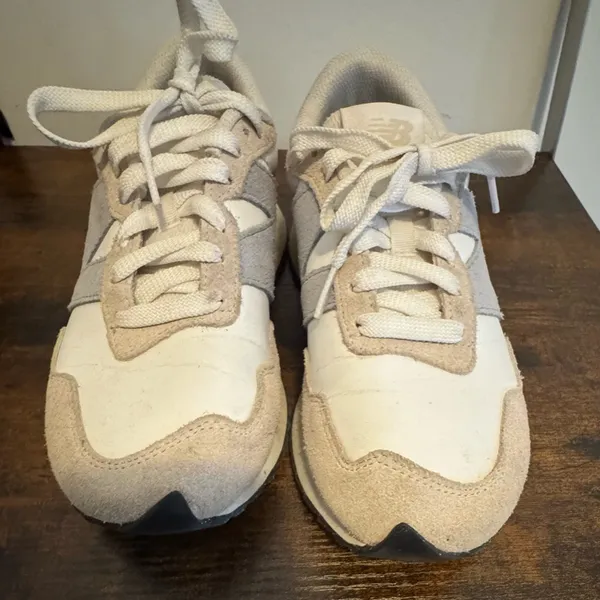 New Balance 237 Cream and Gray sneakers - Image 5
