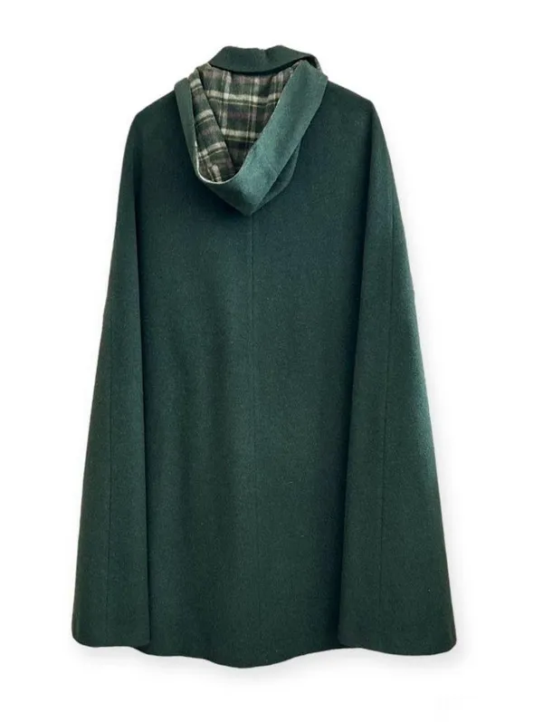COJANA London wool / cashmere blend cape, made in England, one size - Image 2