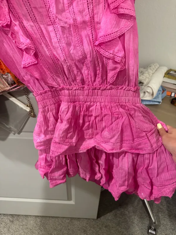Love Shack Fancy Natasha Dress Mini - Image 3