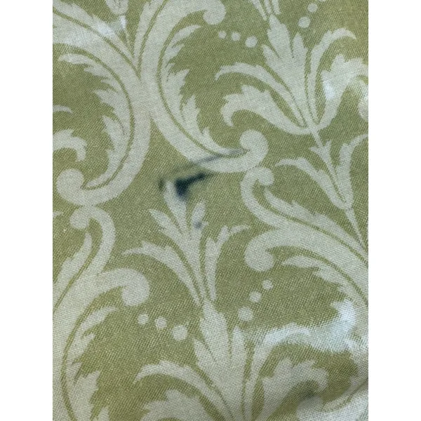 Anna Griffin Damask Craft Tote Bag Chartreuse Gold Laminated‎ Travel Luxury - Image 10