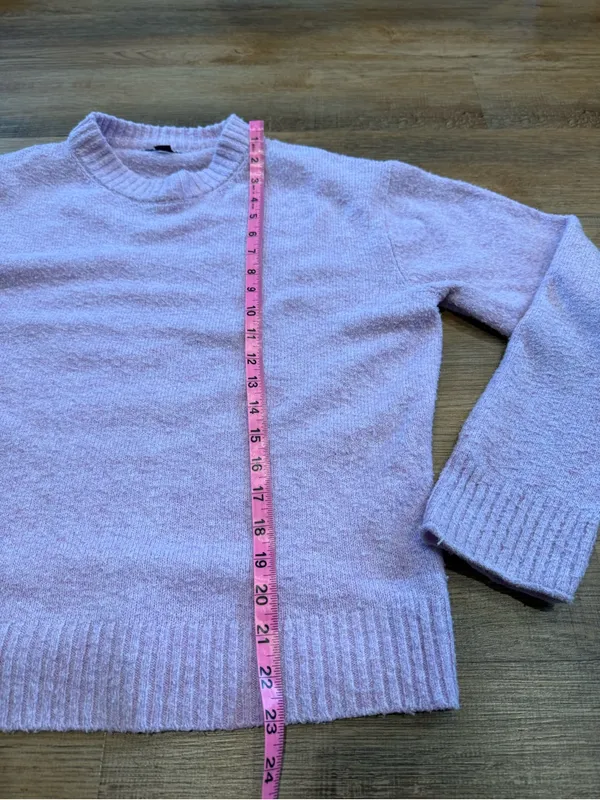 American Eagle Outfitters Lavender Crewneck Sweater - Image 9