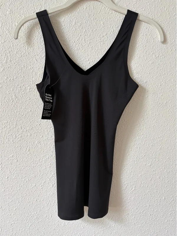 EBY Seamless Tank Black Size XS Minimalist Compression Neutral - Image 2