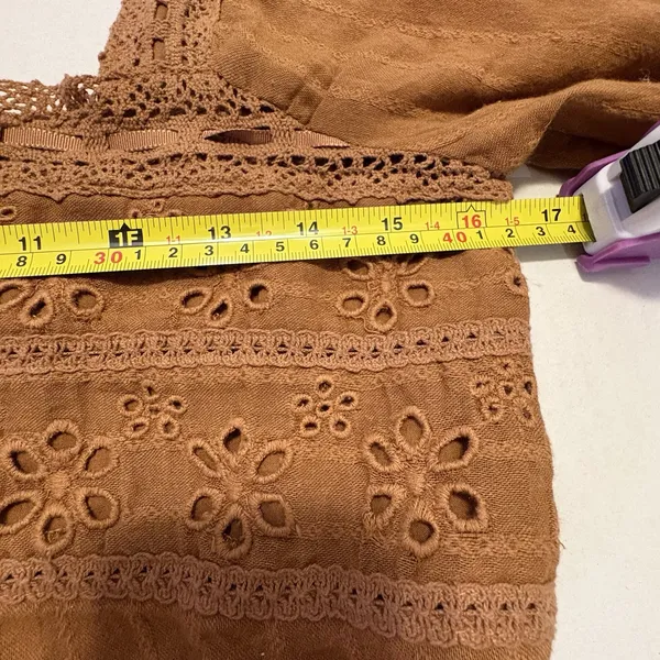 American‎ Eagle 2 Pc Bundle Black High Rise Mini Skirt 6 & Top Med Western Boho - Image 15