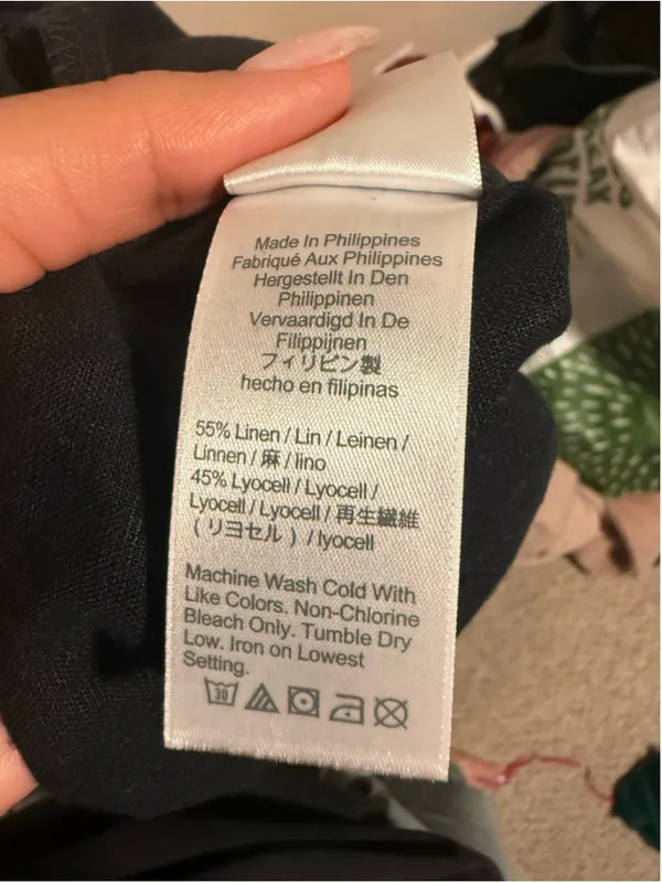 J.Crew Seaside Linen Blend Pant- Size Medium Tall - Image 8