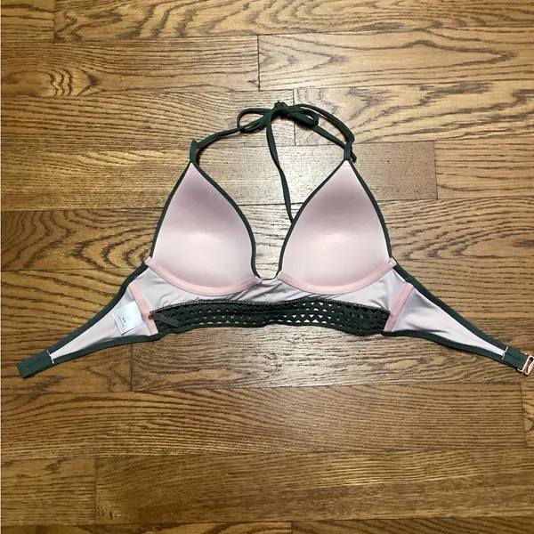 Shade and Shore bikini top Olive green Size 34 B - Image 8