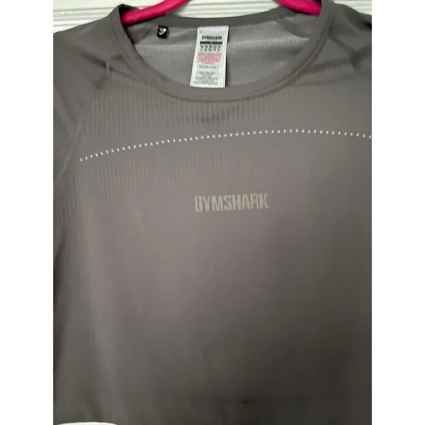Gymshark Women's Cropped Long Sleeve Top - Size S - Image 5