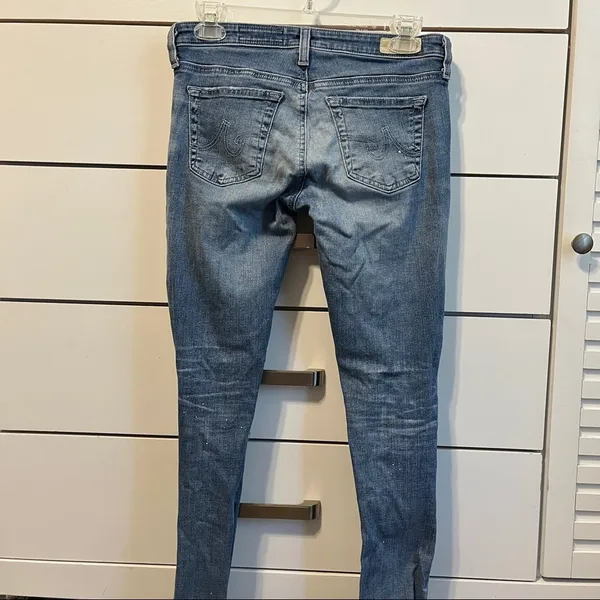 AG Adriano Goldschmied Distressed Skinny Jeans - Image 3