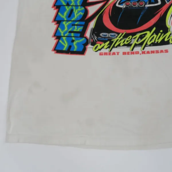 Gildan Thunder on the Plains NHRA Drag Racing Graphic T-Shirt - Image 7
