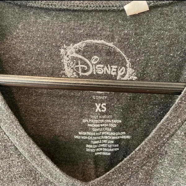 Disney Lion King Hakuna Matata Gray Shirt Vneck XS Parks Collector Simba - Image 4