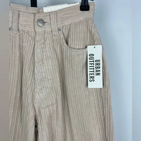 Urban Outfitters BDG‎ Tan Corduroy Baggy High Rise Pants - Image 3