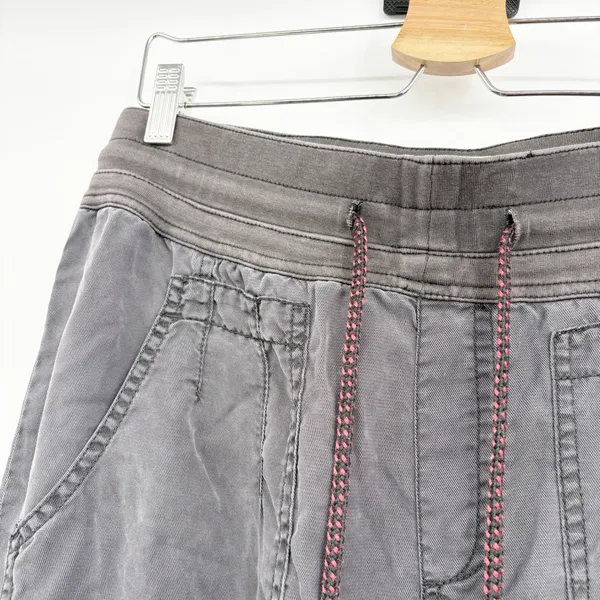 By Anthropologie Womens Gray Lyocell Cargo Utility Gorpcore Jogger Pants Size S - Image 2
