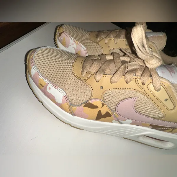 Nike Air Max SC Athletic Training Shoes In Sesame/Pink Oxford-sail - Image 3